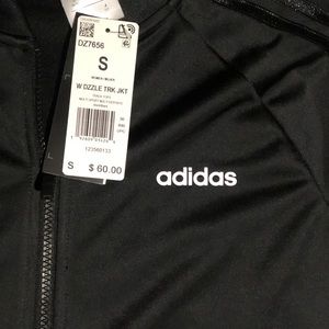 Brand New Black Adidas Track Top